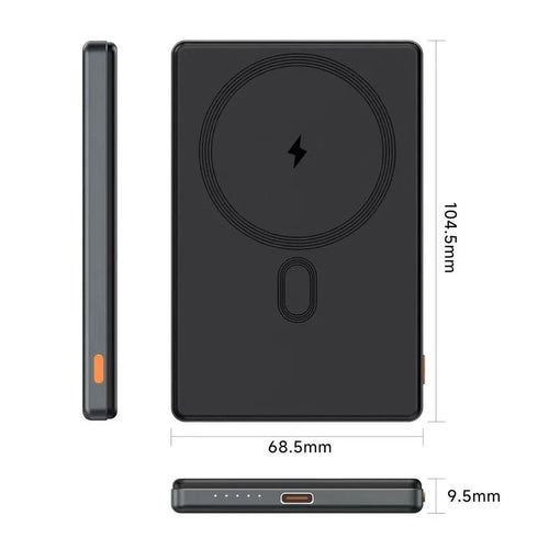 Magnetic Wireless Power Bank -Fast Charging