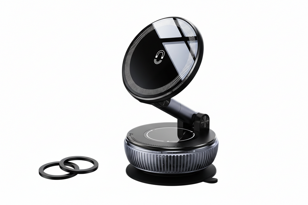 MagSafe Vacuum Magnetic Phone Mount – 360° Adjustable Holder