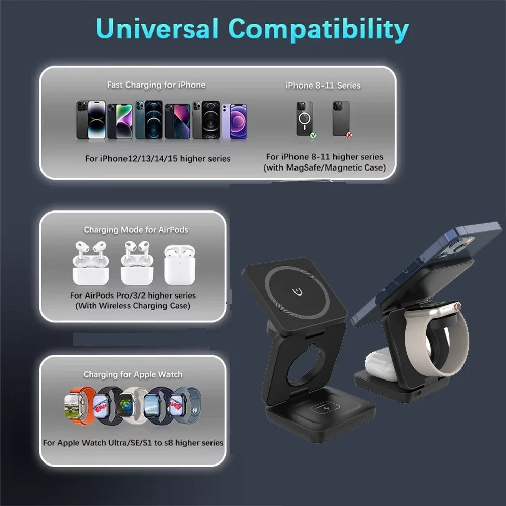 3-in-1 Magsafe Charging Stand